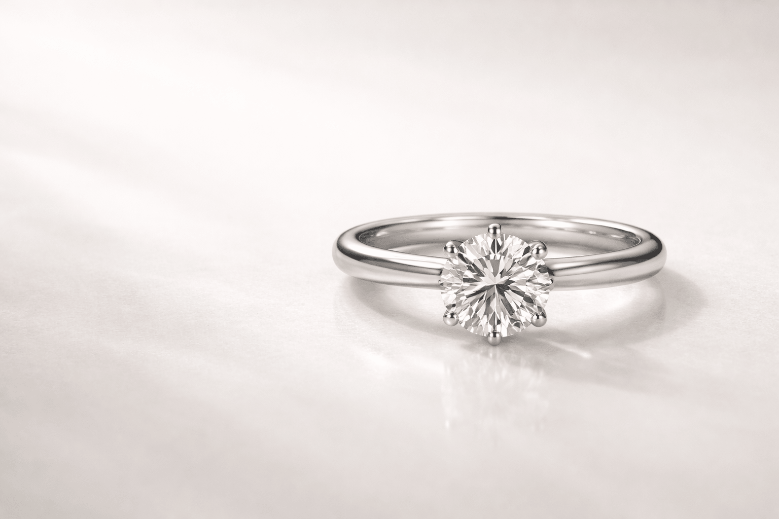 Moissanite Engagement Ring NZ