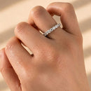 Full Eternity Moissanite Ring