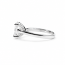 Oval Cut Moissanite Ring (2.5 ct)