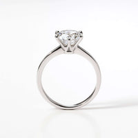 Classic Moissanite Solitaire Ring (1 ct)