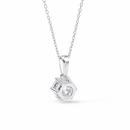 Moissanite Solitaire Necklace (2ct)