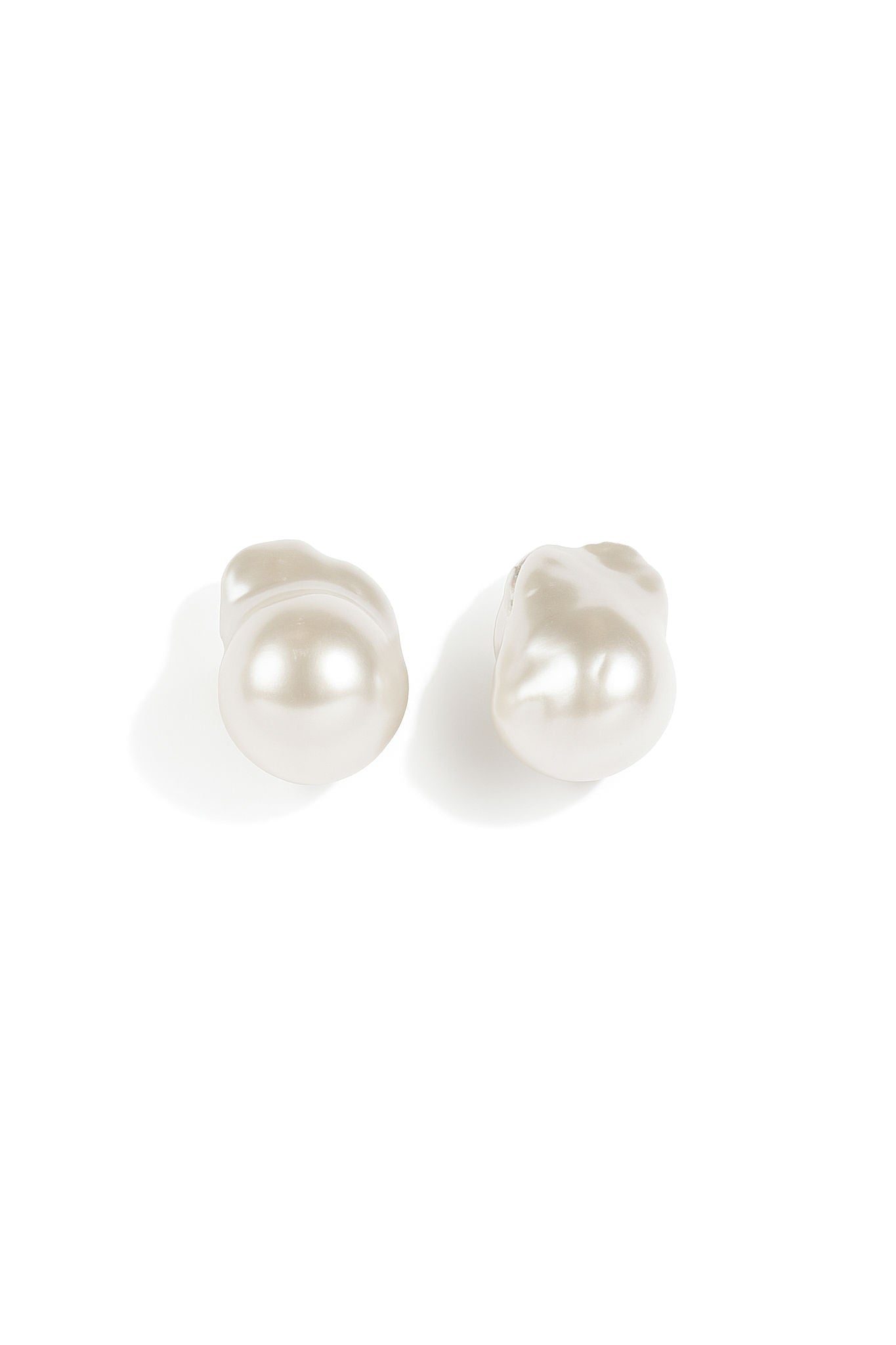 Freshwater Baroque Pearl Studs NZ bridesmaid jewellery