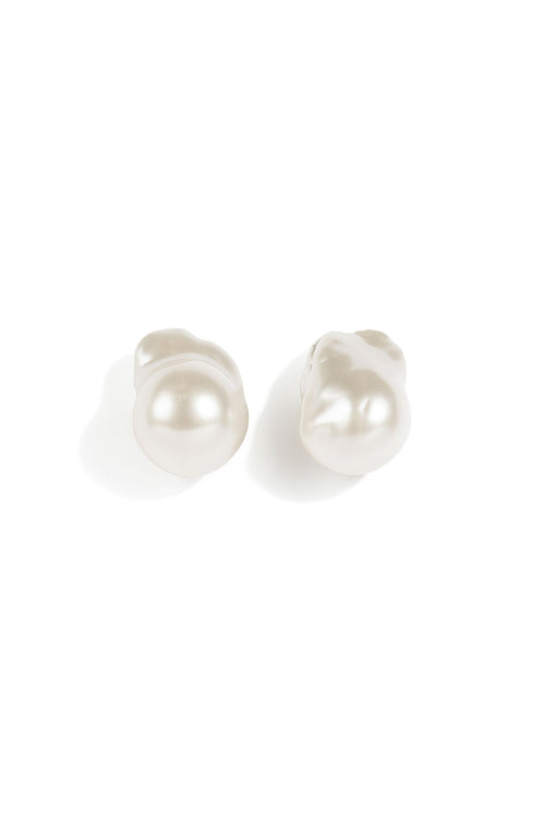 Fresh Water Baroque Pearl Studs