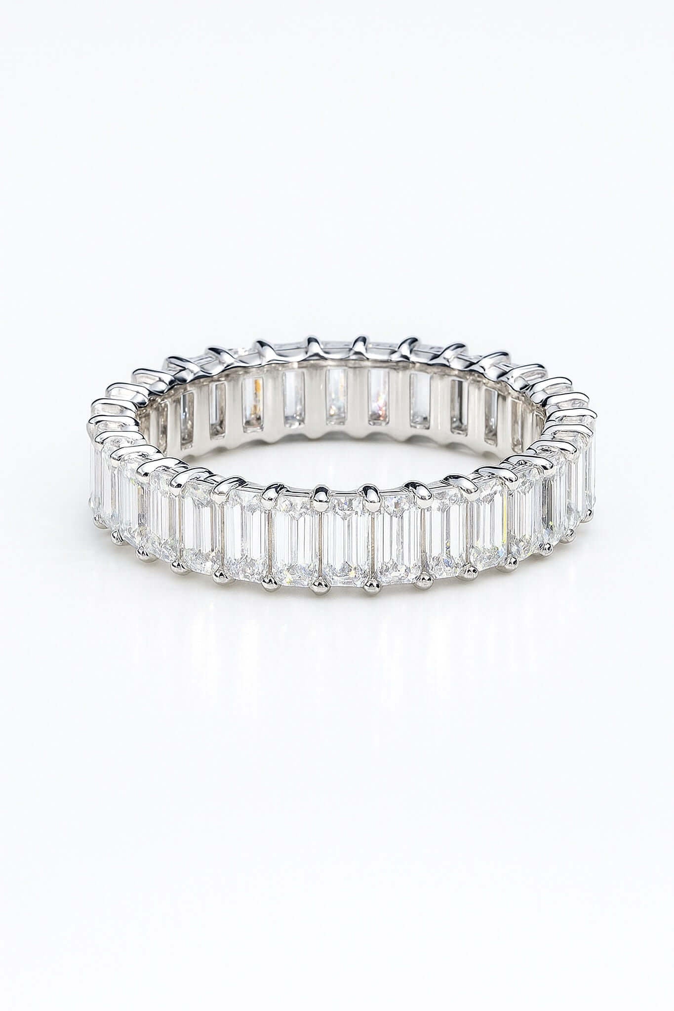 Moissanite Baguette Ring image 1