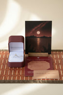 Pear - Cut Pave Moissanite Ring 5