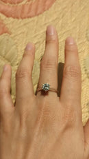 Classic Moissanite Solitaire Ring (1 ct)